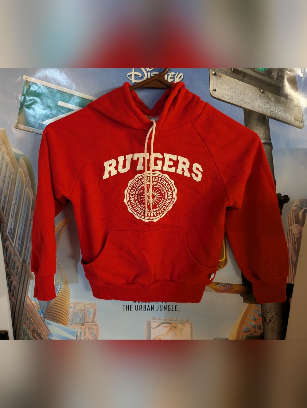 Vtg. Rutgers University Hoodie